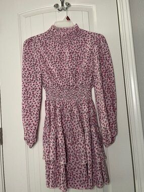 Floral Smocked Mini Dress